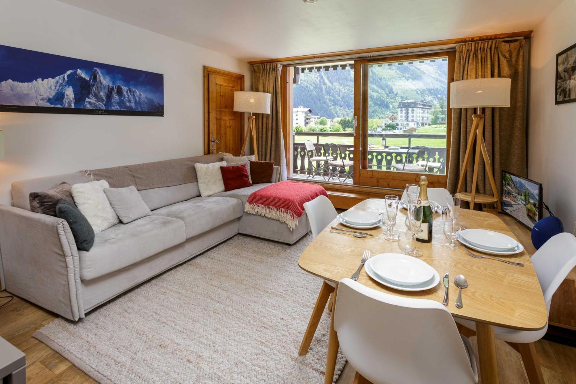 Les Balcons Du Savoy 104 Appt - Chamonix All Year Bagian luar foto